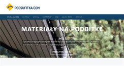 Desktop Screenshot of podsufitka.com