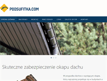Tablet Screenshot of podsufitka.com